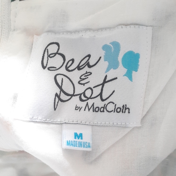 Bea & Dot by Modcloth Vintage Floral Poka Dot Dress - Picture 5 of 7